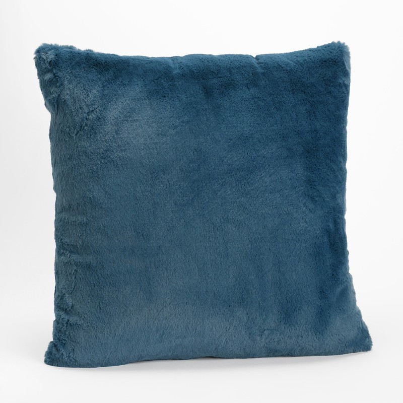 Coussin Luxe bleu nuit tout doux - 50x50cm - Amadeus