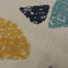 Tapis terrazzo écru, jaune et gris - Canvas - 140x200cm