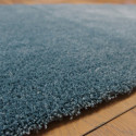 Tapis extra doux uni bleu scandinave - FEEL - Balta