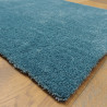 Tapis extra doux uni bleu scandinave - FEEL - Balta