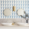 Papier peint Rythm bleu madura - MOOVE - Caselio MVE101336427