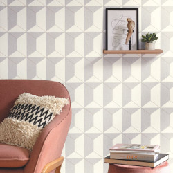 Papier peint Rythm gris doré - MOOVE - Caselio - MVE101339000