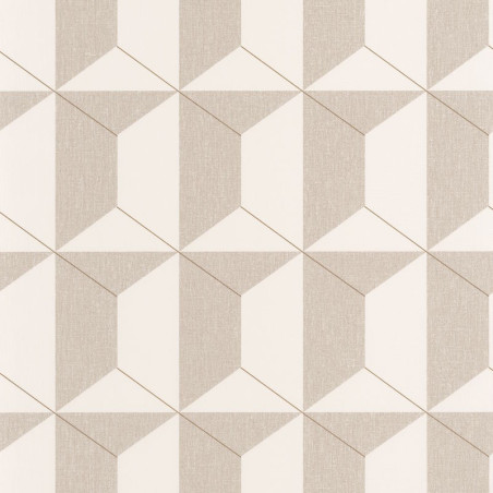 Papier peint Rythm beige doré - MOOVE - Caselio - MVE101331903