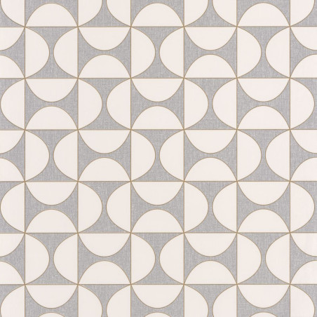 Papier peint Tam Tam gris doré - MOOVE - Caselio - MVE101329003