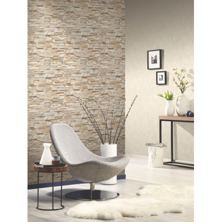Papier peint trompe l'oeil Parements naturel - PS International by Erismann Papier peint trompe l'oeil Parements naturel - PS International by Erismann