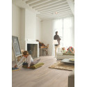 Sol Stratifié "Chêne Long Island naturel monolame LPU1661" - Largo QUICK STEP