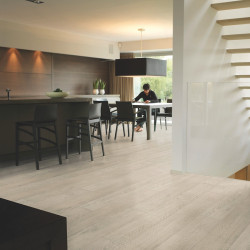 Sol Stratifié "Chêne rustique clair monolame LPU1396" - Largo QUICK STEP