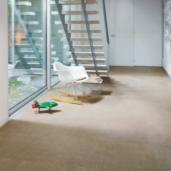 Sol Stratifié "Dalle en cuir foncé UF1402" - Arte QUICK STEP