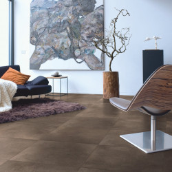 Sol Stratifié "Béton poli foncé UF1247" - Arte QUICK STEP