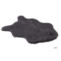 Tapis tout doux Astra Tender gris anthracite 60x90cm forme peau de bête