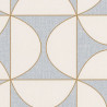 Papier peint Tam Tam bleu doux  doré - MOOVE - Caselio MVE101326000