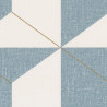 Papier peint Rythm bleu madura doré - MOOVE - Caselio MVE101336427