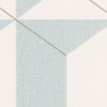 Papier peint Rythm vert d'eau doré - MOOVE - Caselio MVE101337712