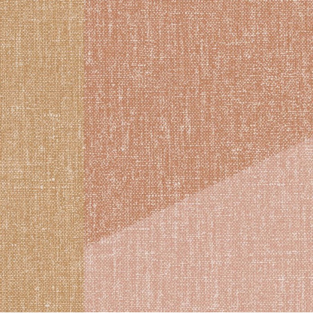 Papier peint Twist terracota rose doré - MOOVE - Caselio MVE101352118