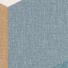 Papier peint Twist bleu madura bleu gris doré - MOOVE - Caselio MVE101356319