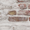 Panoramique photo Brick All Over briques vintage - Designer - GRANDECO
