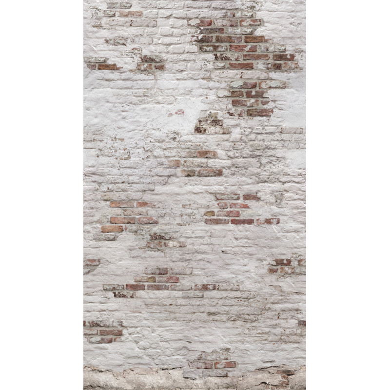 Panoramique photo Brick All Over briques vintage - Designer - GRANDECO