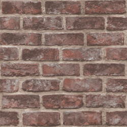 Papier peint Quarry Brick marron - ORIGINAL - Grandeco Life - EP3505