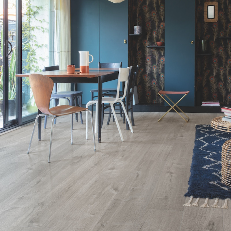 Quick Step - Lame PVC à clipser - Livyn Pulse Click - chêne cosy coton gris - PUCL40201