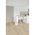 Quick Step - Lame PVC à clipser - Livyn Pulse Click - chêne coton beige