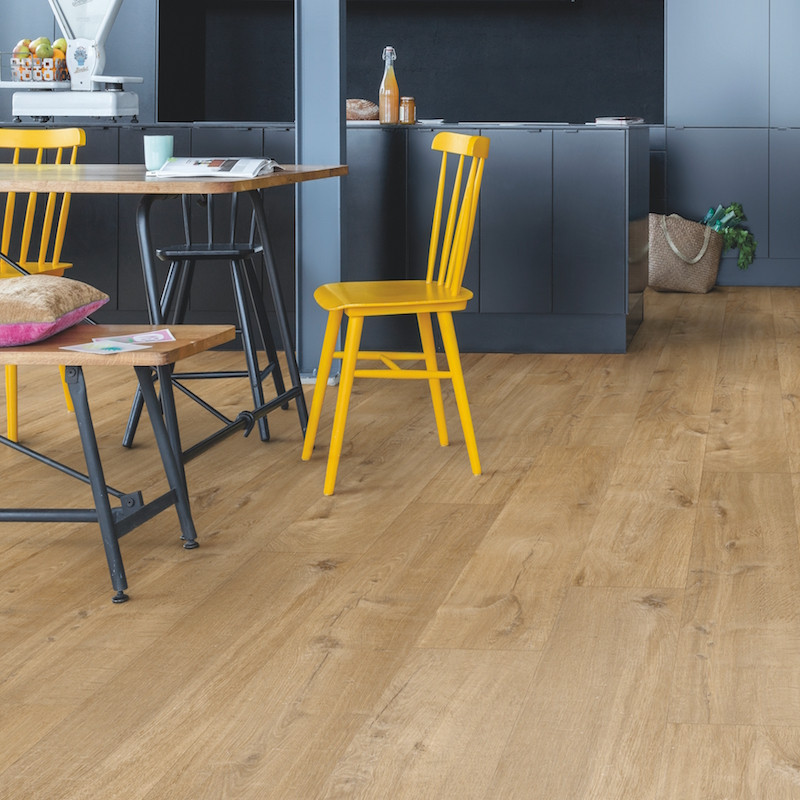 Quick Step - Lame PVC à clipser - Livyn Pulse Click - chêne coton naturel