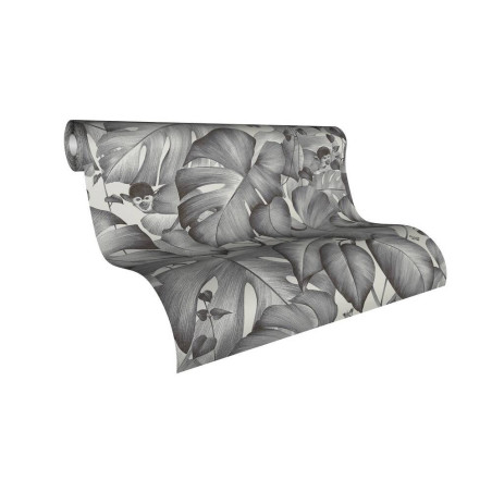 Papier peint Jungle noir et blanc 366252 - Colibri - AS CREATION Papier peint Jungle noir et blanc 366252 - Colibri - AS CREATION