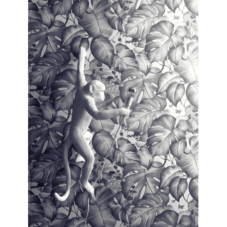 Papier peint Jungle noir et blanc 366252 - Colibri - AS CREATION Papier peint Jungle noir et blanc 366252 - Colibri - AS CREATION
