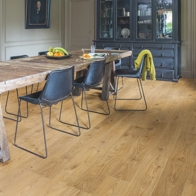 Lame PVC clipsable "Chêne cottage naturel BACL40025" - Livyn Balance Click QUICK STEP (résistant)