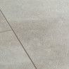 QUICK STEP - Lame PVC clipsable avec quatre chanfreins - Livyn Ambient Click - béton clair