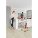 QUICK STEP - Lame PVC clipsable avec quatre chanfreins - Livyn Balance Click - chêne canyon beige