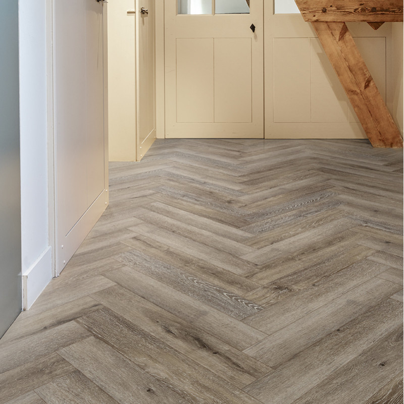 Lame PVC clipsable "Acorn chevrons 50LVPEH854" - Naturals CORETEC