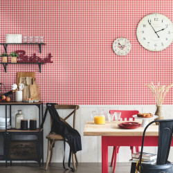 Papier peint Marmelade rouge - AU BISTROT D'ALICE - Caselio - BIS100668088