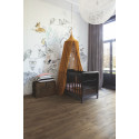 QUICK STEP - Lame PVC clipsable avec quatre chanfreins - Livyn Balance Click - chêne cottage brun foncé