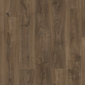 QUICK STEP - Lame PVC clipsable avec quatre chanfreins - Livyn Balance Click - chêne cottage brun foncé