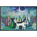 Tapis de propreté - paillasson chats- bosco incantato - EFIA