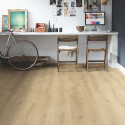 Lame PVC clipsable "Chêne victorien naturel BACL40156" - Livyn Balance Click QUICK STEP (résistant)