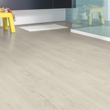 Lame PVC clipsable "Chêne velours clair BACL40157" - Livyn Balance Click QUICK STEP (résistant)