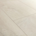 QUICK STEP - Lame PVC clipsable avec quatre chanfreins - Livyn Balance Click - chêne velours clair.