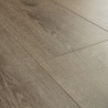 QUICK STEP - Lame PVC clipsable avec quatre chanfreins - Livyn Balance Click - chêne velours marron.