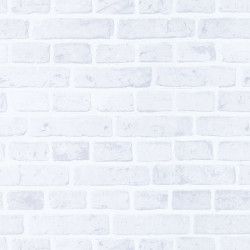Papier peint Briques blanc - AU BISTROT D'ALICE - Caselio - BIS100680008