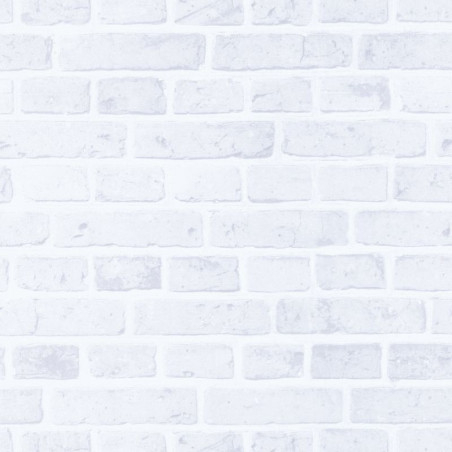 Papier peint Briques blanc - AU BISTROT D'ALICE - Caselio - BIS100680008