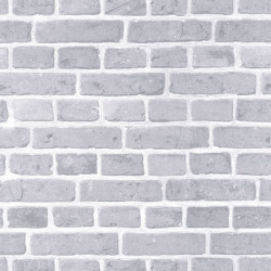 Papier peint Briques gris bleu - AU BISTROT D'ALICE - Caselio - BIS100681017