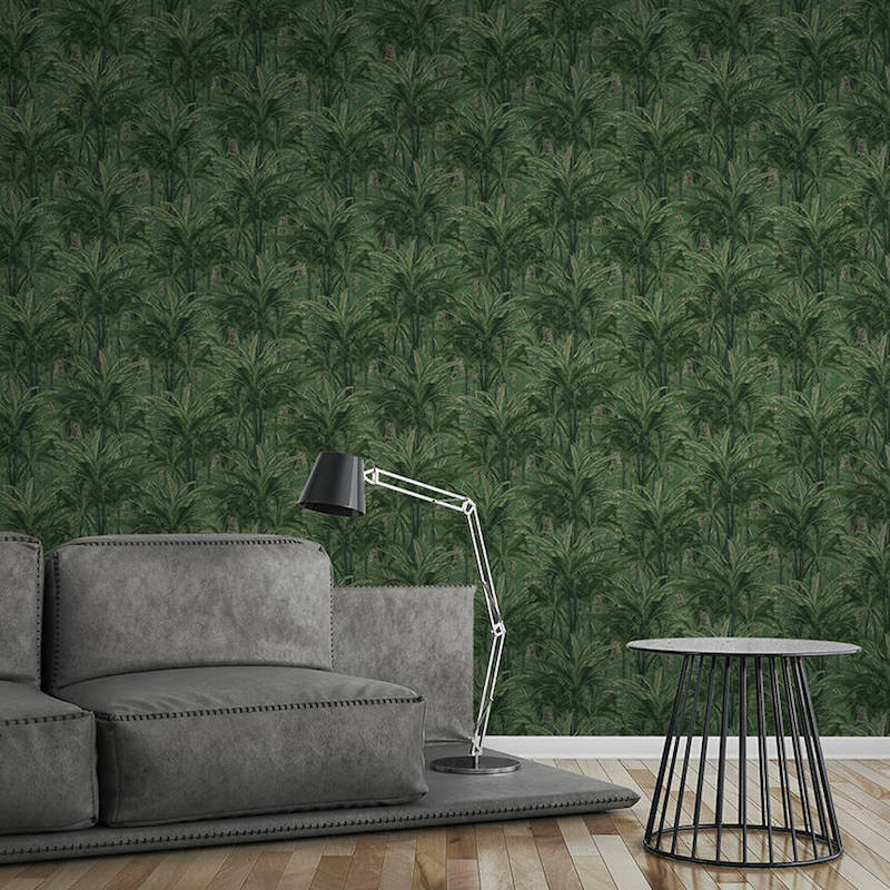 Papier peint Jungle Forest vert - GREENERY - AS Creation - 364802 