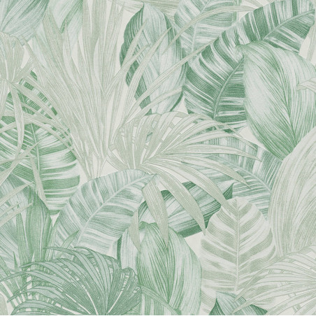 Papier peint palme vert 368202 - Greenery - AS CREATION