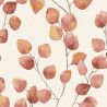 Papier peint Floral blanc orange rouge 370443 - Greenery - AS CREATION