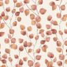 Papier peint Floral blanc orange rouge 370443 - Greenery - AS CREATION