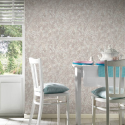 Papier peint Jungle Perroquets beige - GREENERY - AS Creation - 372102 