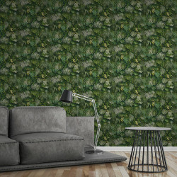 Papier peint Jungle Amazonia vert - GREENERY - AS CREATION - 372802 