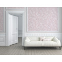 Papier peint Jungle feuille de bananier rose blanc 372811 - Greenery - AS CREATION