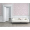 Papier peint Jungle feuille de bananier rose blanc 372811 - Greenery - AS CREATION